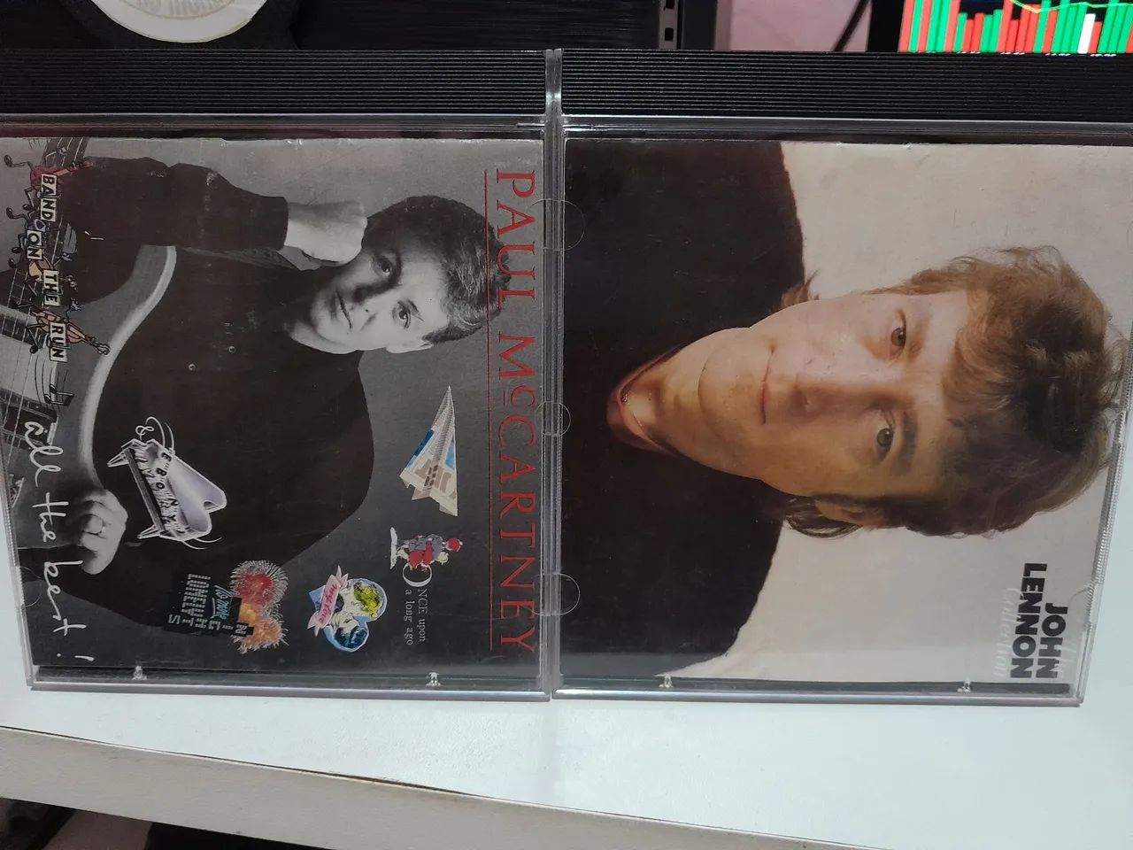 CDs Paul McCartney + John Lennon - Kit com o melhor dos dois ex The Beatles