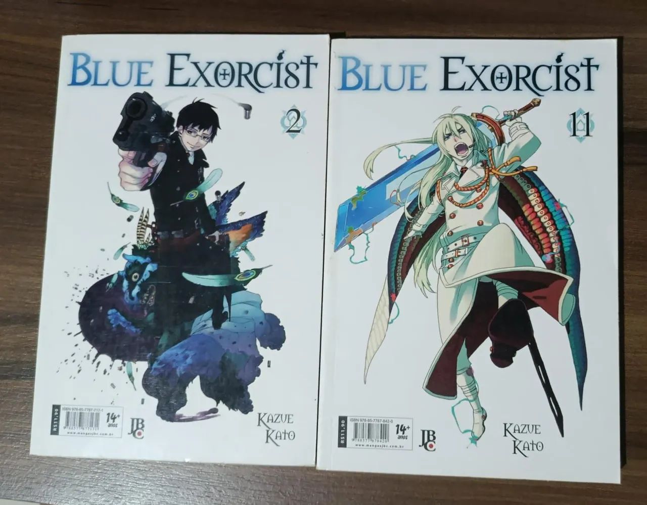 Mangá Blue exorcist vol 2 e 11