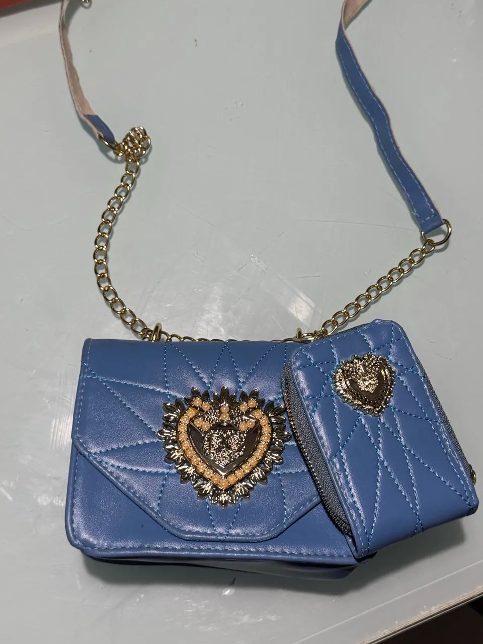 Bolsa azul (nova) - Foto 2