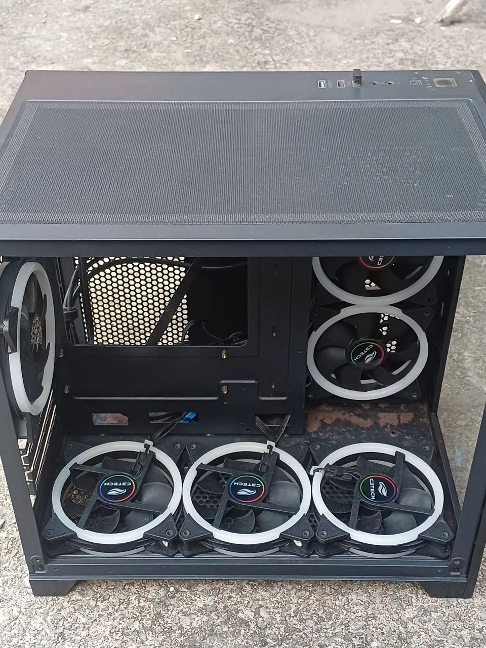 Gabinete Gamer Com fans e controladora  - Foto 3
