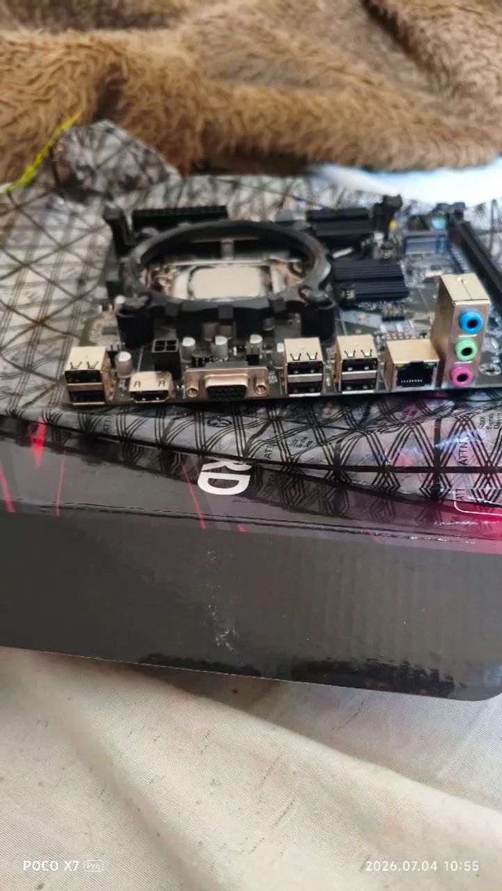 Placa mãe H61-19B e processador i5-3470 - Foto 3