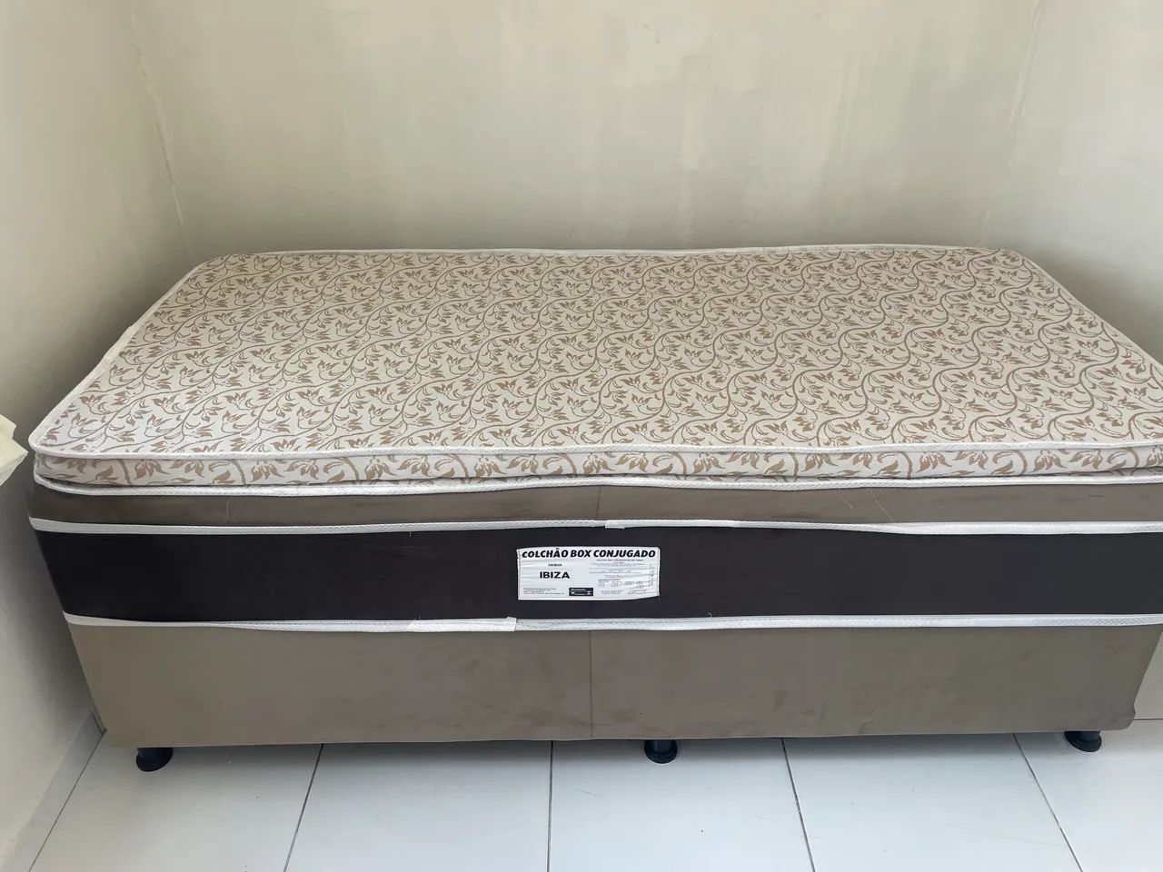 Cama Box Conjugada Casal Ibiza Unibox - Nova Sem Uso!