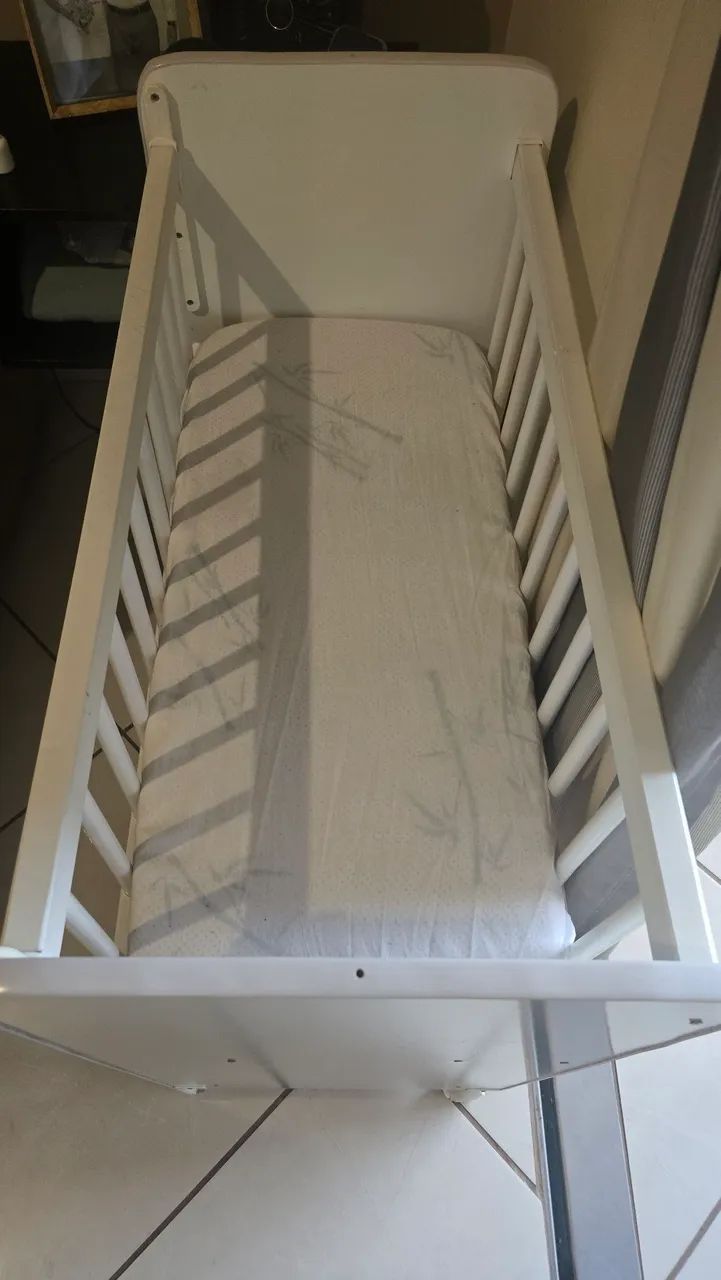 Berço Mini - Compacto com colchão  - Foto 2