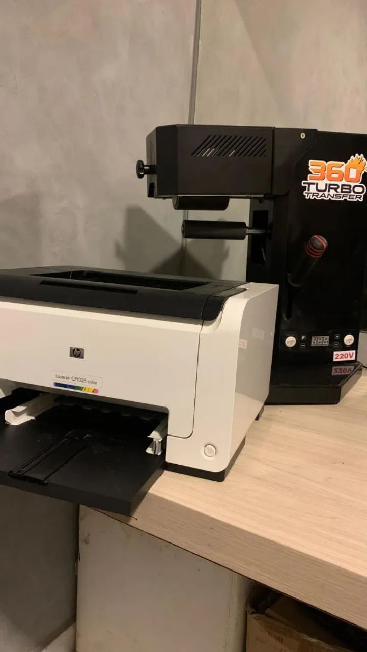 Transfer giro + impressora Hp 1025 - Foto 4