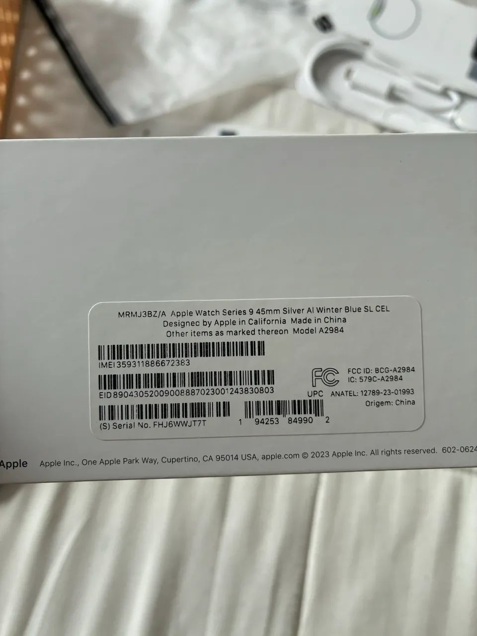 Apple Watch 9, 45mm, GPS+CELULAR