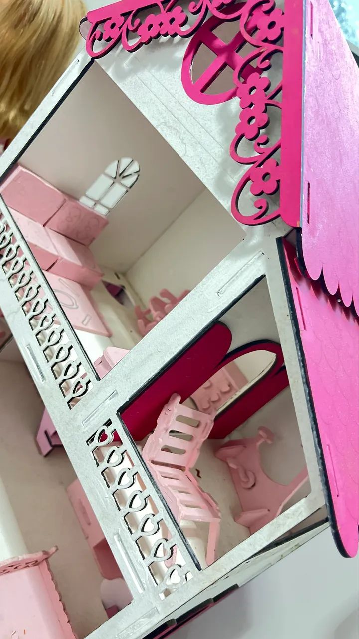 Vendo casinha de madeira , MDF  - Foto 2