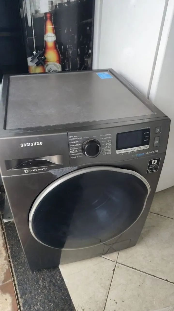 Máquina lava e seca