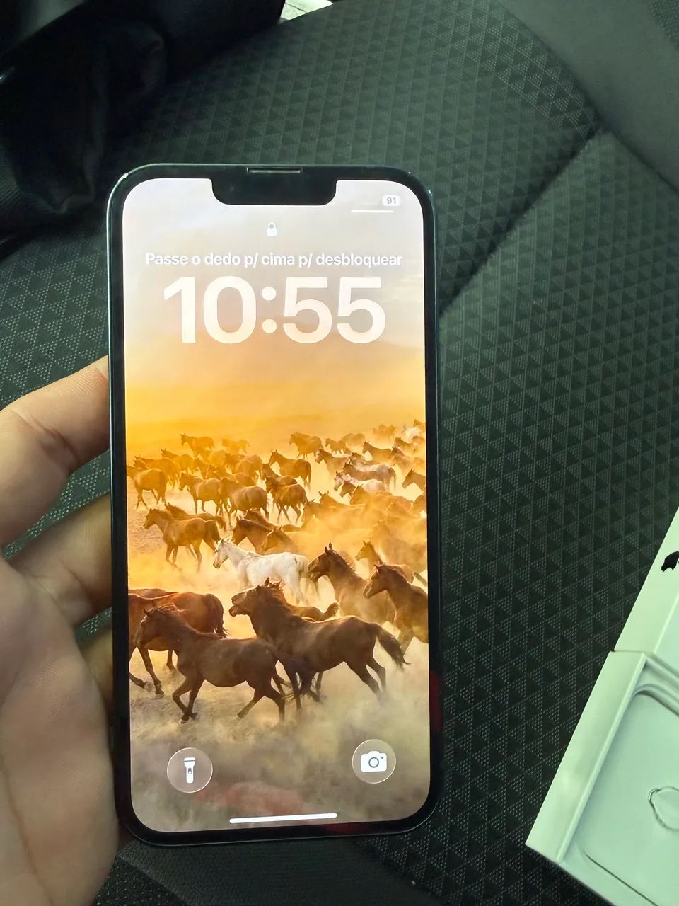 Iphone 13 128GB 81% bateria original - Foto 2