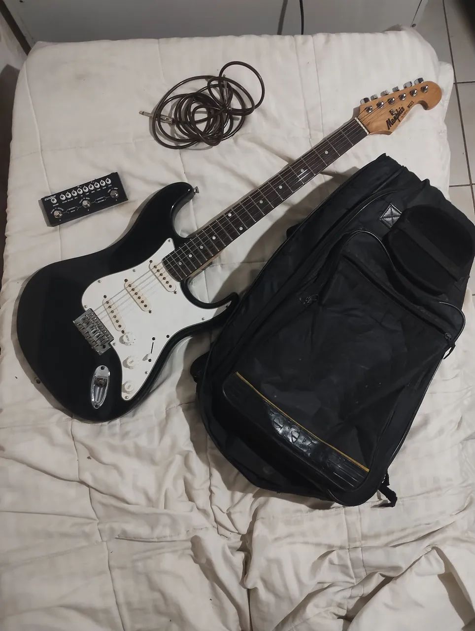 Guitarra Memphis mg22 e periféricos - Foto 4