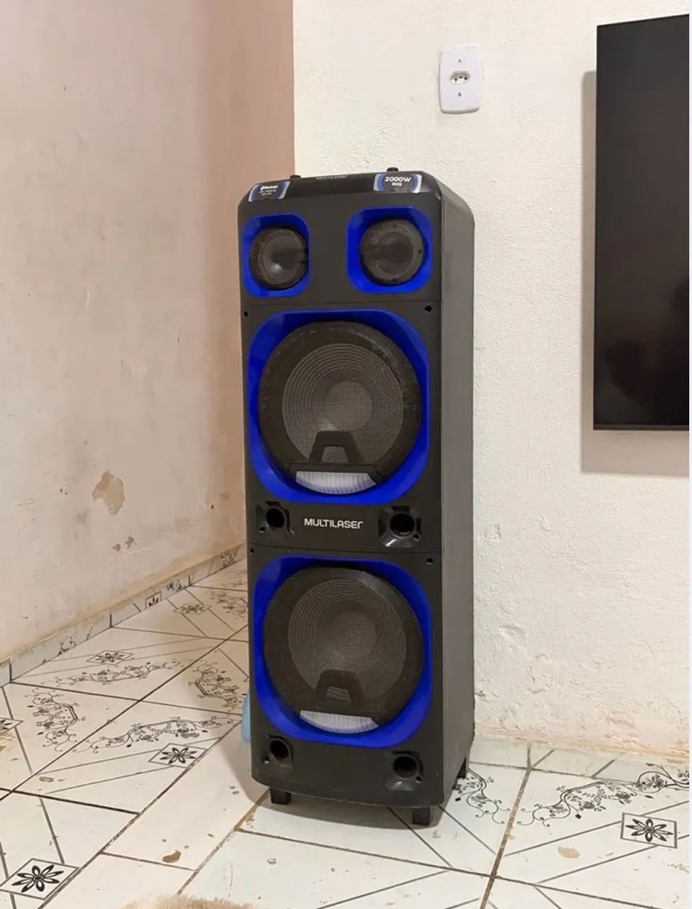 Caixa de Som Multilaser 2000W RMS - Foto 5