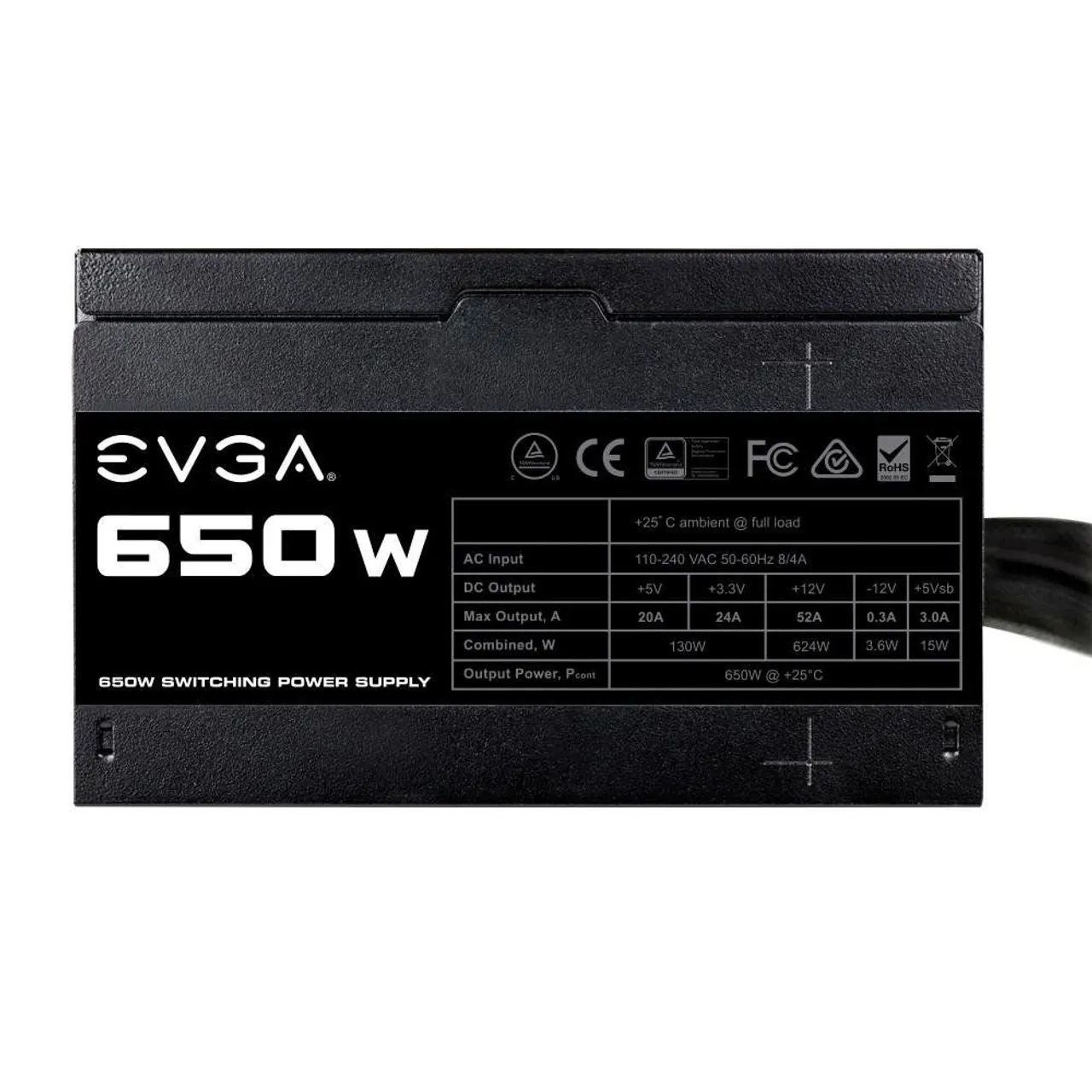 Fonte EVGA 650W 100-N1-0650-L - Foto 3