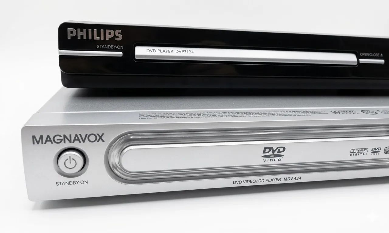 2 aparelhos DVD 