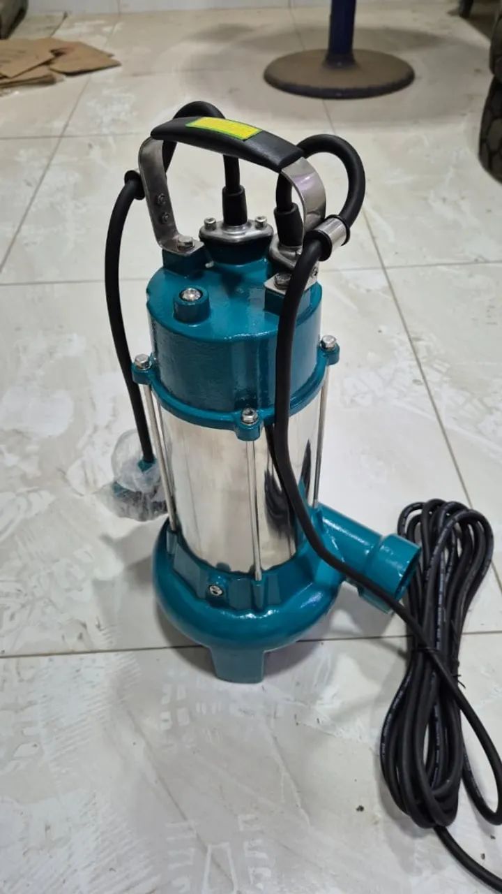 Bomba Submersível Trituradora 1.5CV XSP14 - Foto 2