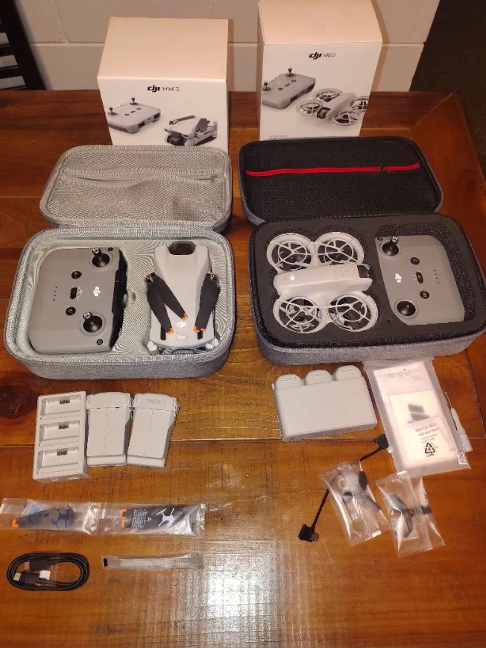 DJI Mini 3 e Dji Neo fly Combo More