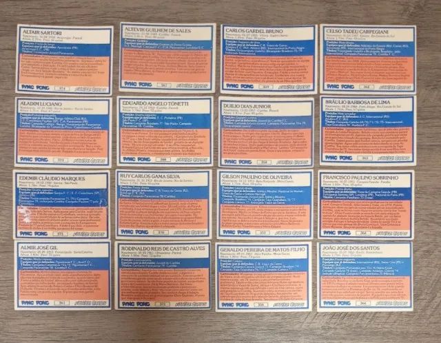 FUTEBOL CARDS 78/79 PING PONG CORITIBA - Foto 3