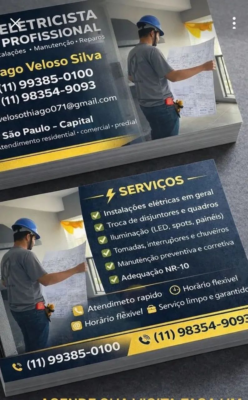 Eletricista residencial prédial  ,#@