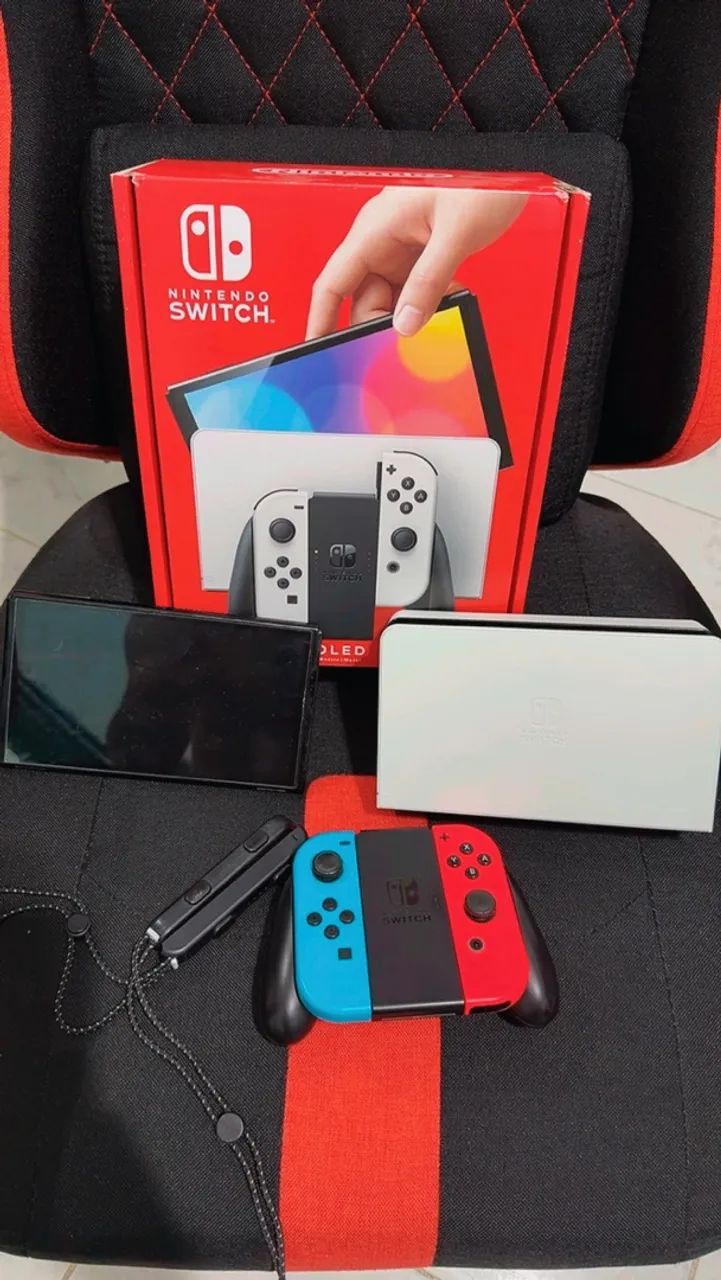 Nintendo switch oled usado - Foto 5