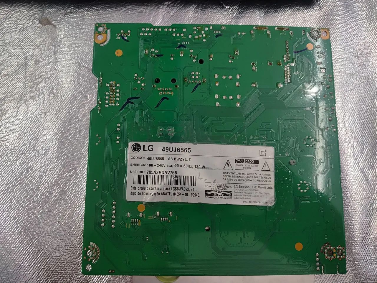 Placa Sinal LG 49UJ 6565 EAX 67146203 - Foto 2