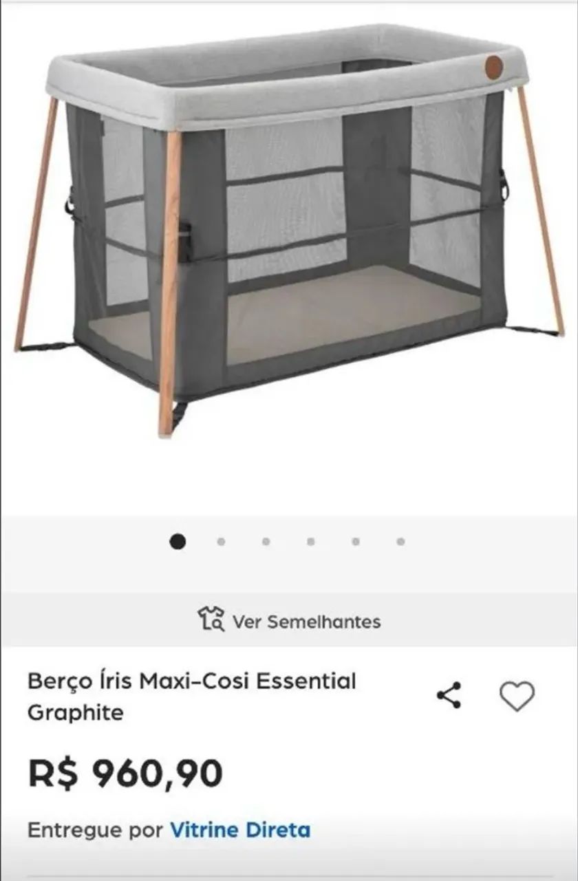berço portátil Maxi cosi Íris - Foto 2
