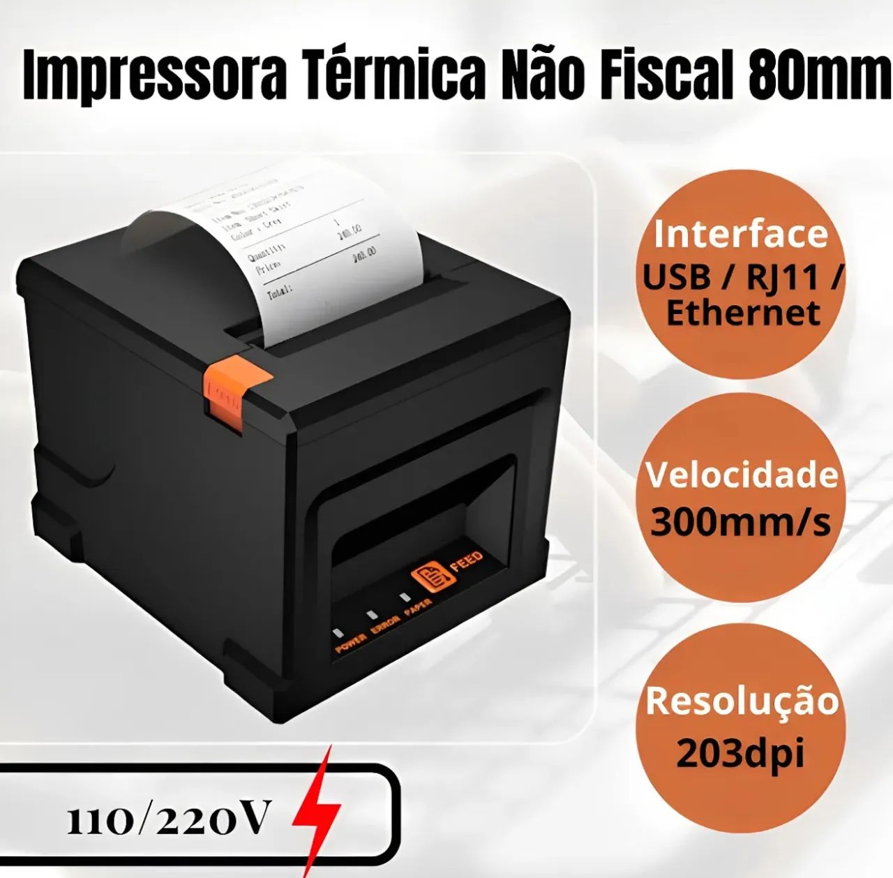 Impressora Térmica de Cupom (entrega gratis) - Foto 5