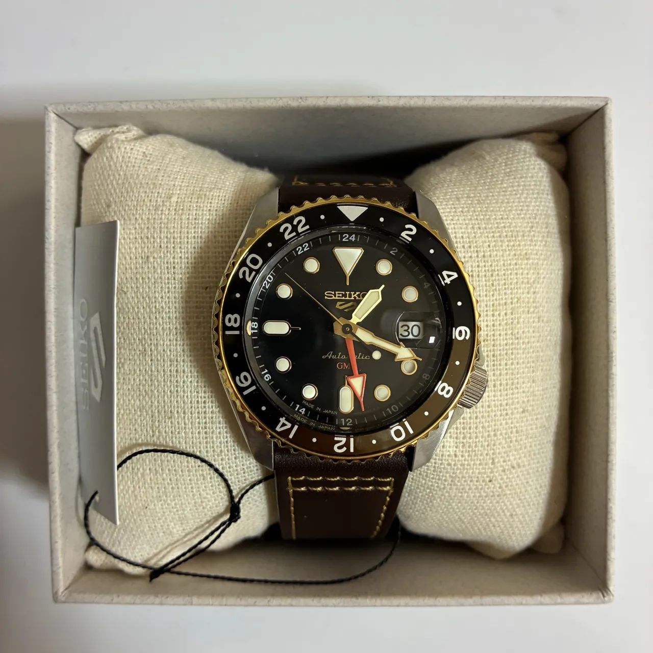 Relógio seiko 5 sports gmt
