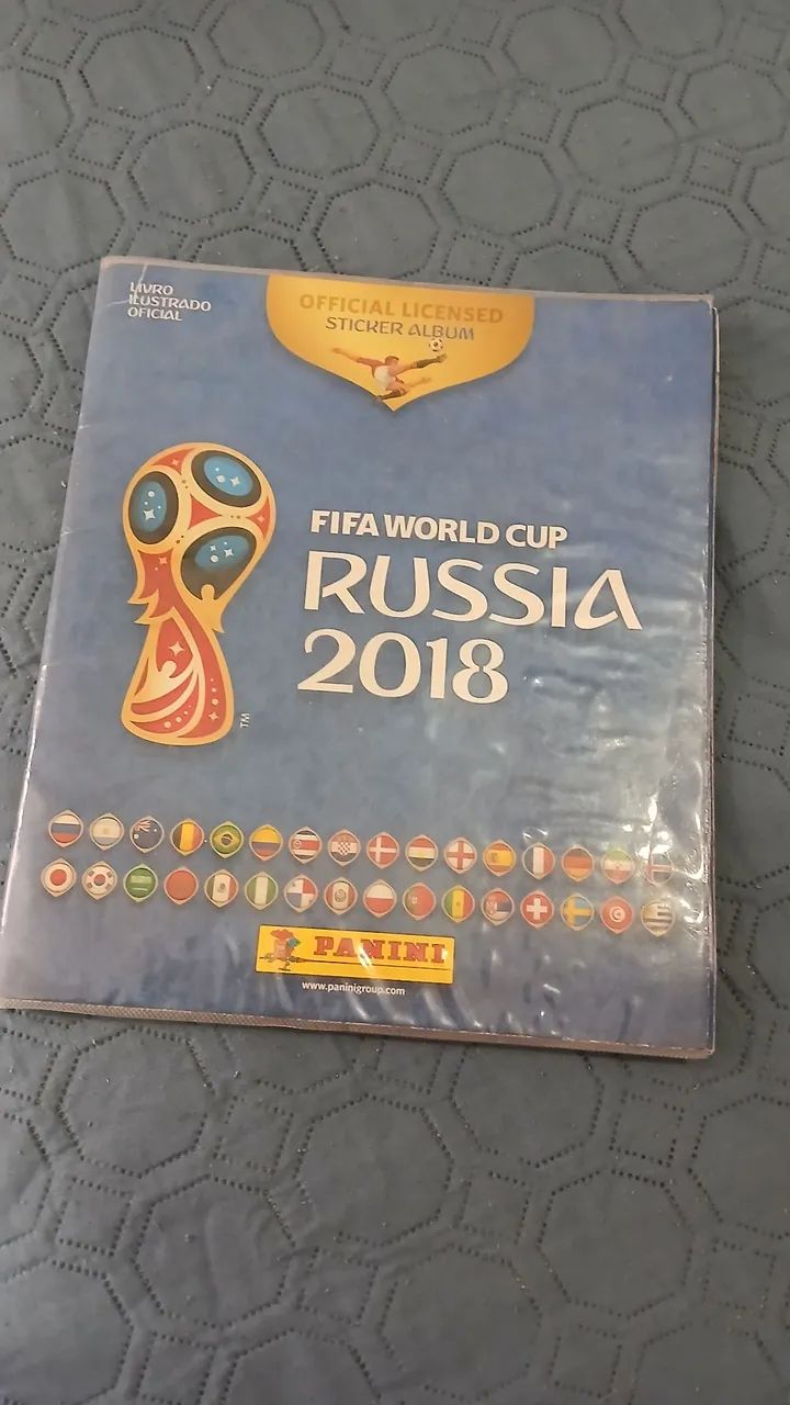 Álbum completo copa Rússia 2018