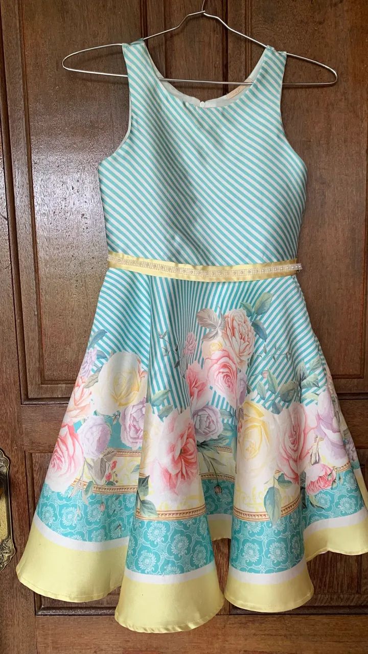 Vestido infantil petit cherie 8 anos