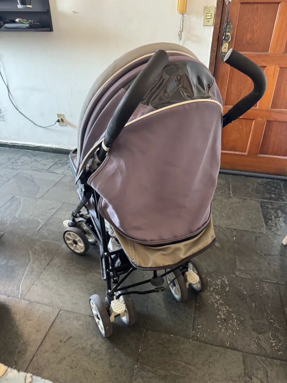 Carrinho de bebê dobrável - Foto 2