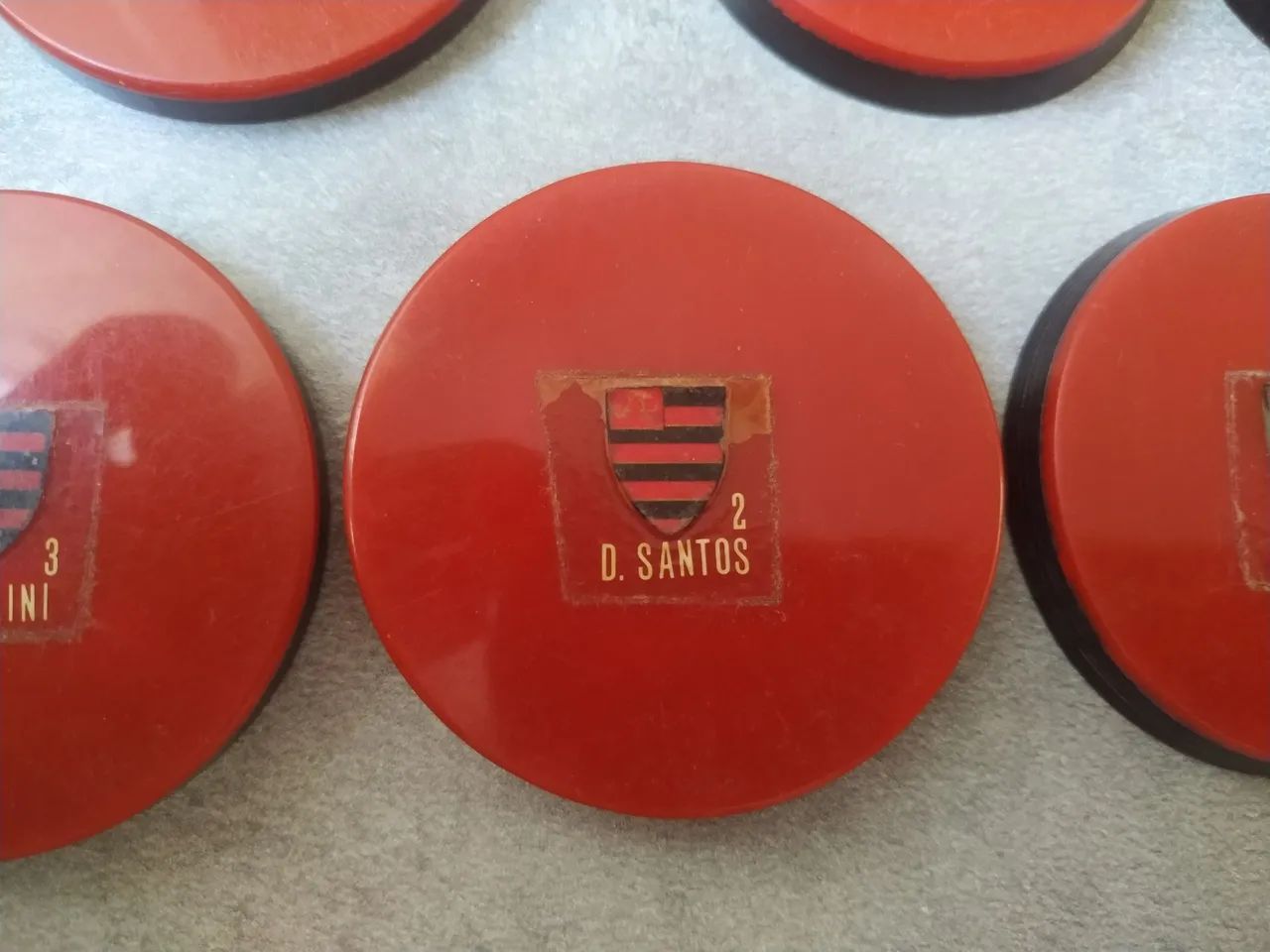 Time de botão flamengo anos 60 - Foto 3