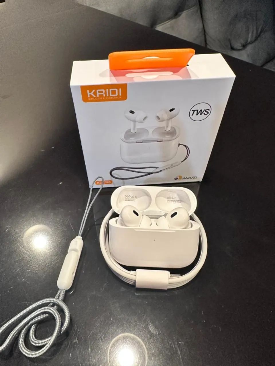 Fone de ouvido Bluetooth KAIDI - Foto 3