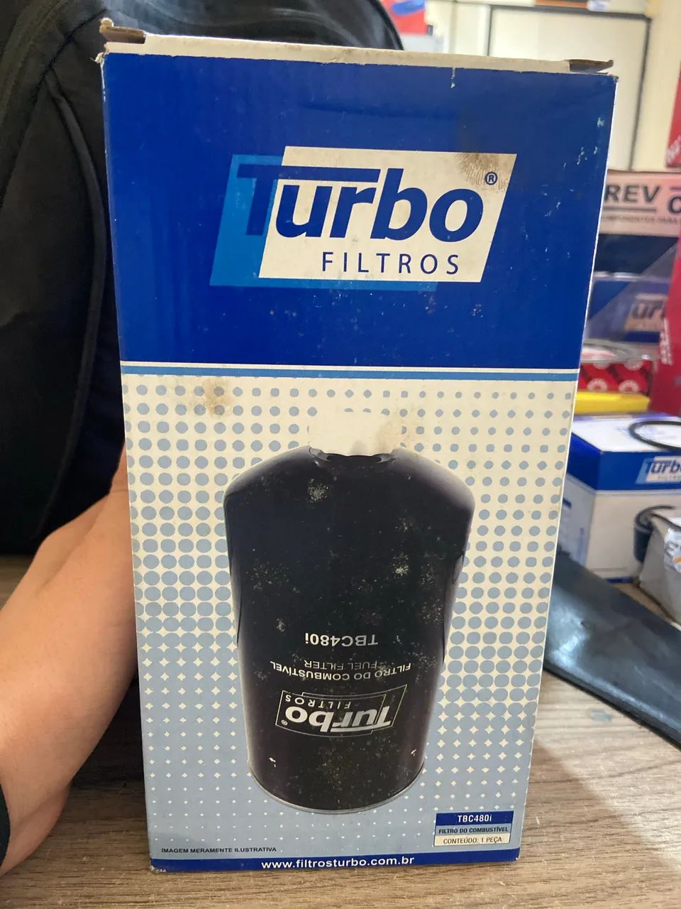 Filtro turbo TBC480i. 