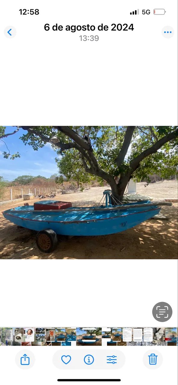 Barco jangada  - Foto 4