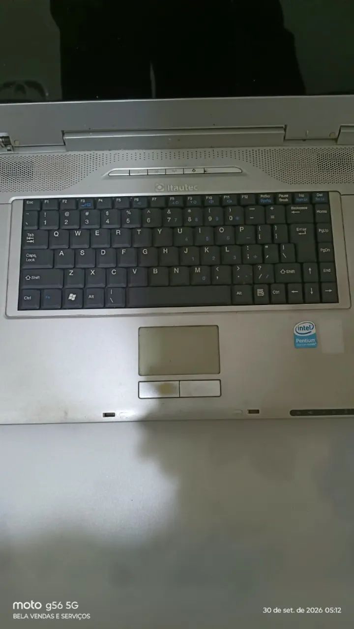 Teclado Para Laptop Itautec Infoway W7636 Reríssimo/original