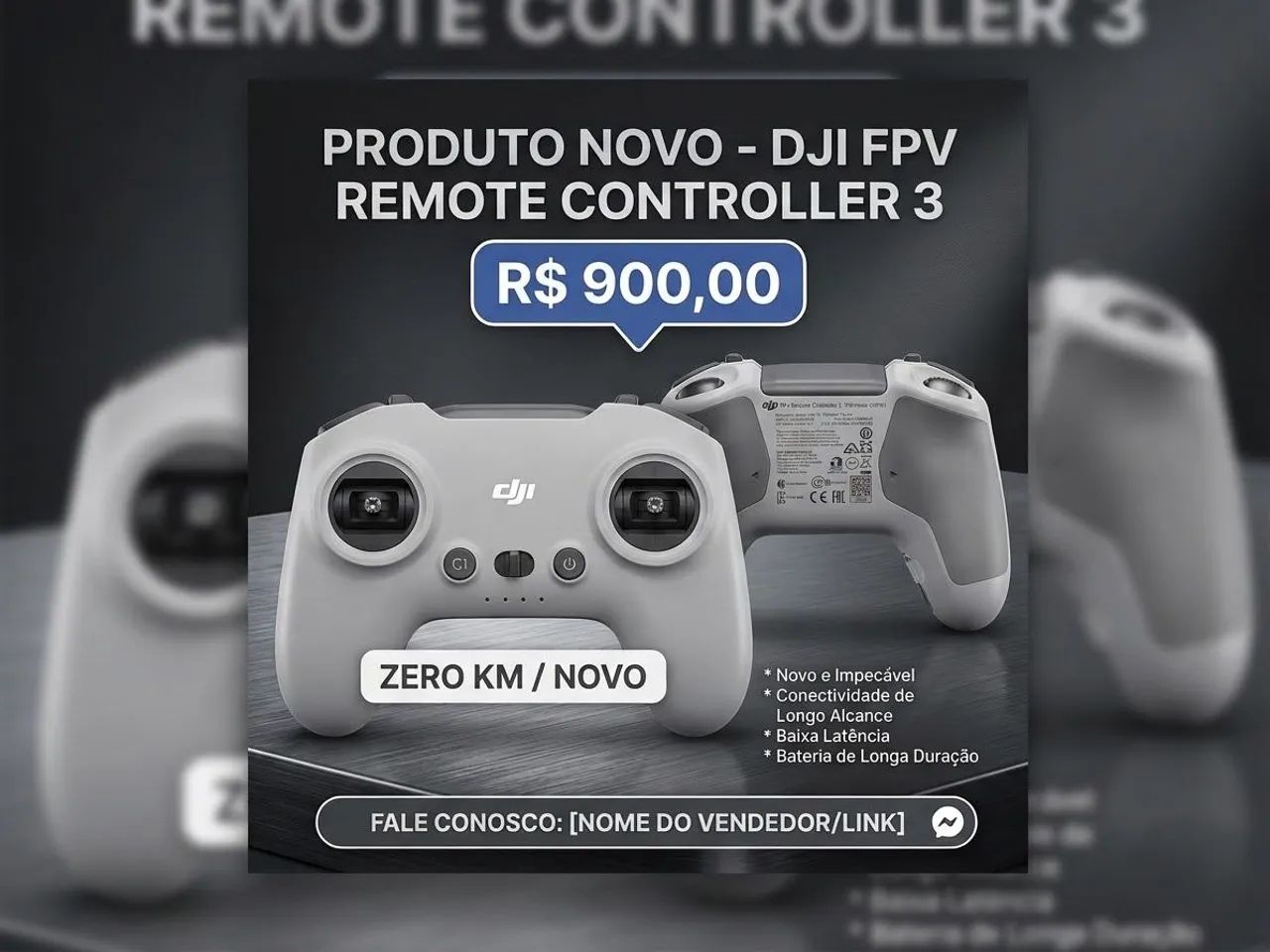 Controle remoto DJI remote FPV 3