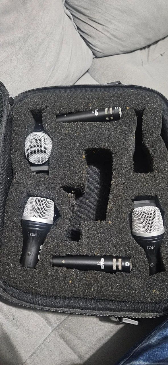 Kit de 5 microfones cad (made usa) - Foto 3
