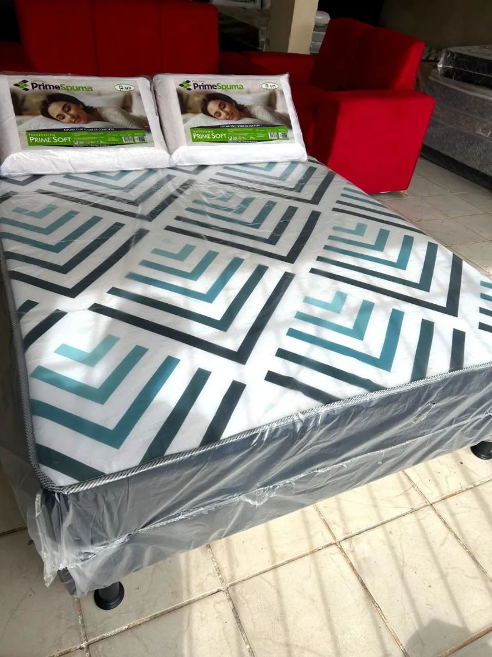 Cama Box Casal - Nova
