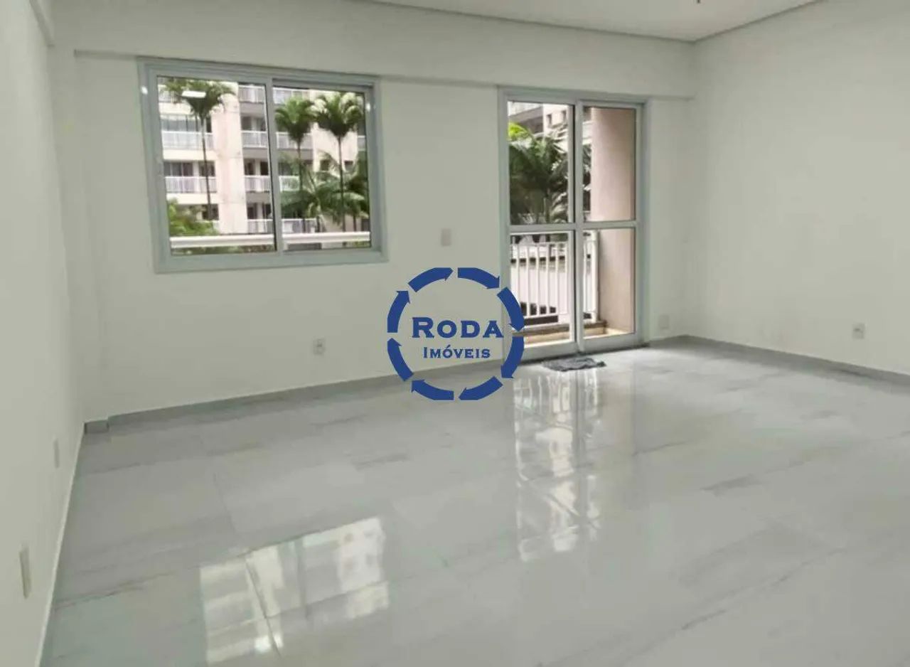 Sala comercial exclusiva para aluguel em Vila Mathias, Santos