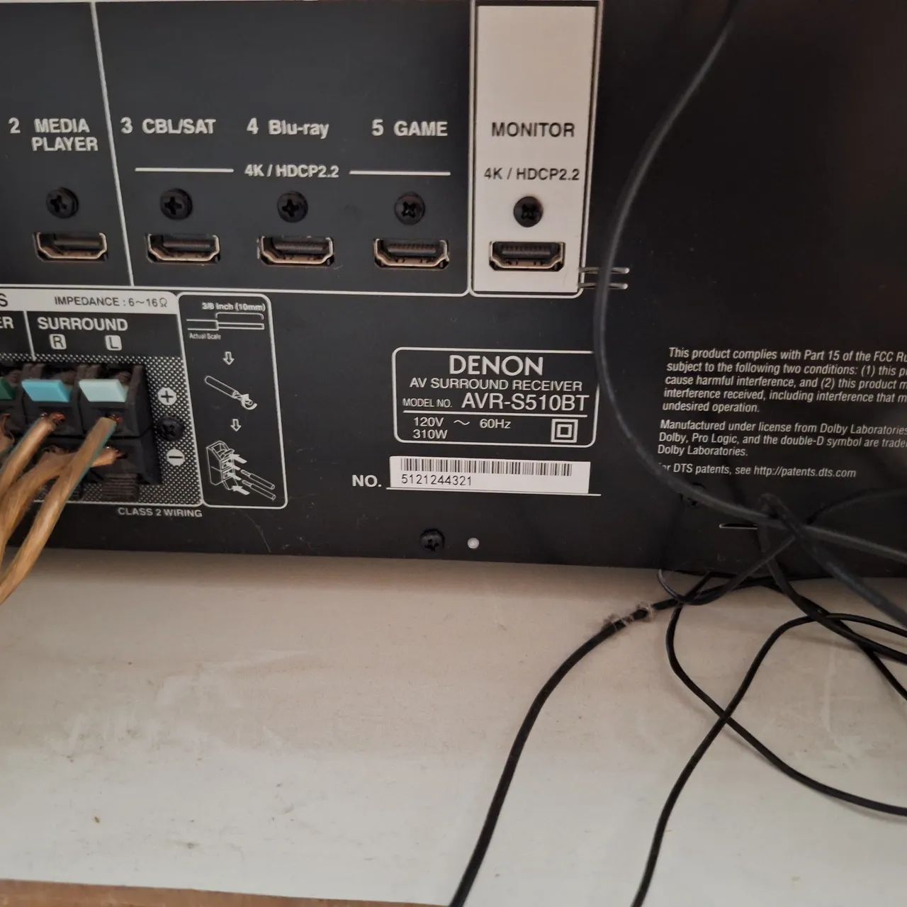 Receiver Denon - Foto 5