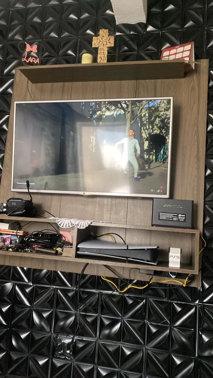 Tv LG 43 polegadas mais painel novo  - Foto 4