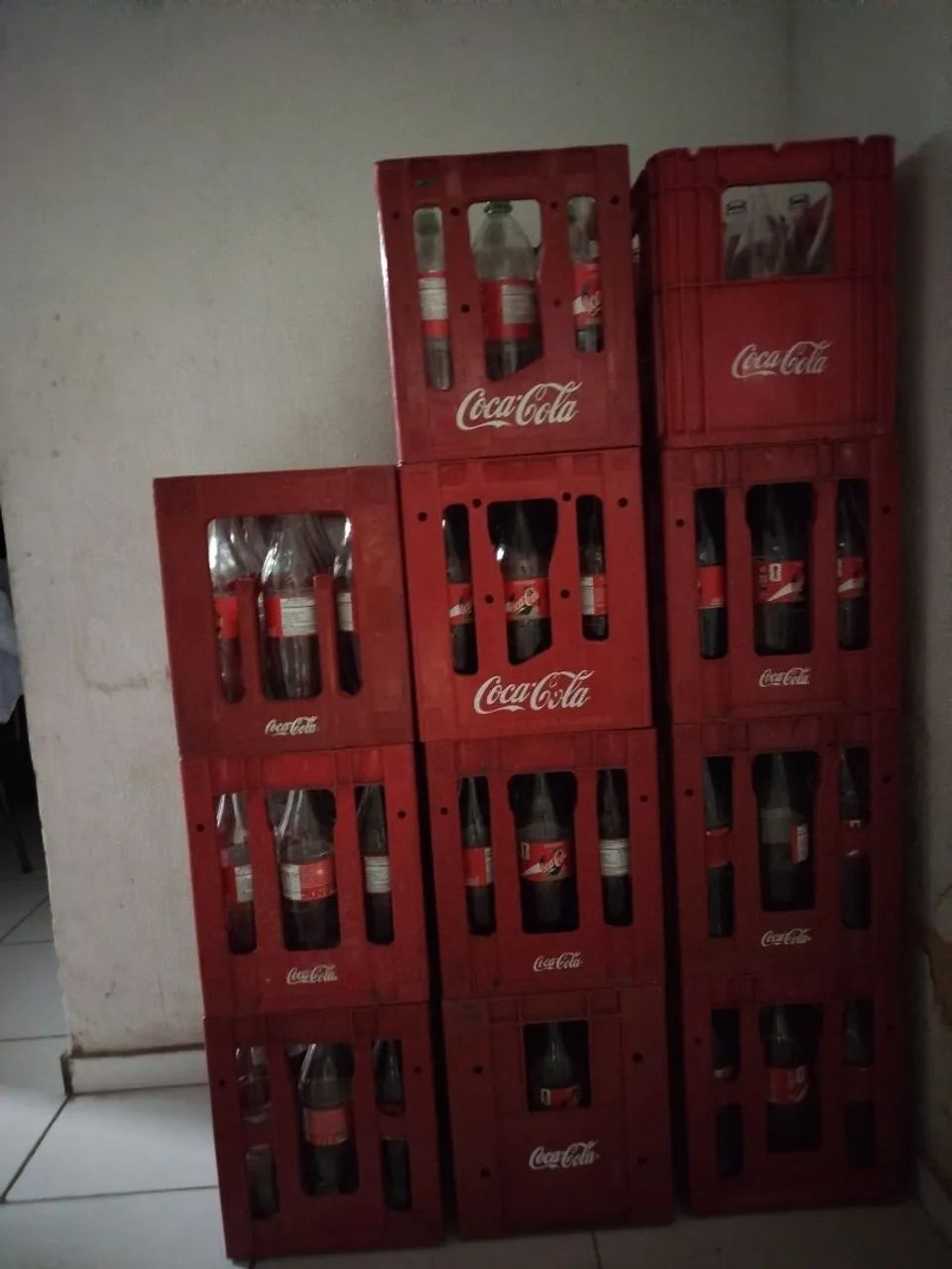  10Caixas + garrafas de 1 litro coca cola 