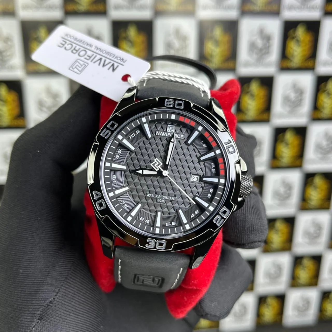 Relógio Masculino Naviforce - Pulseira de Couro