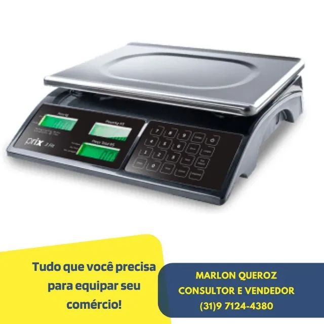 Balança Eletrônica 32KG Prix 3 Toledo