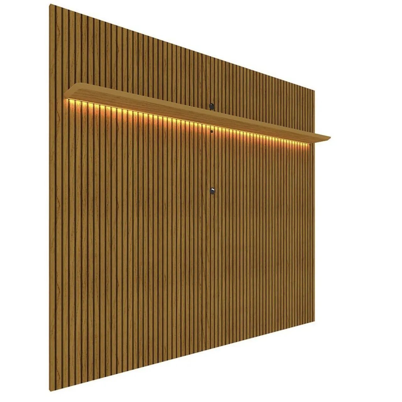 Painel Ripado para TV até 90 Polegadas com LED 100% MDF 224CMX250CM Impressão Ripada  - Foto 3