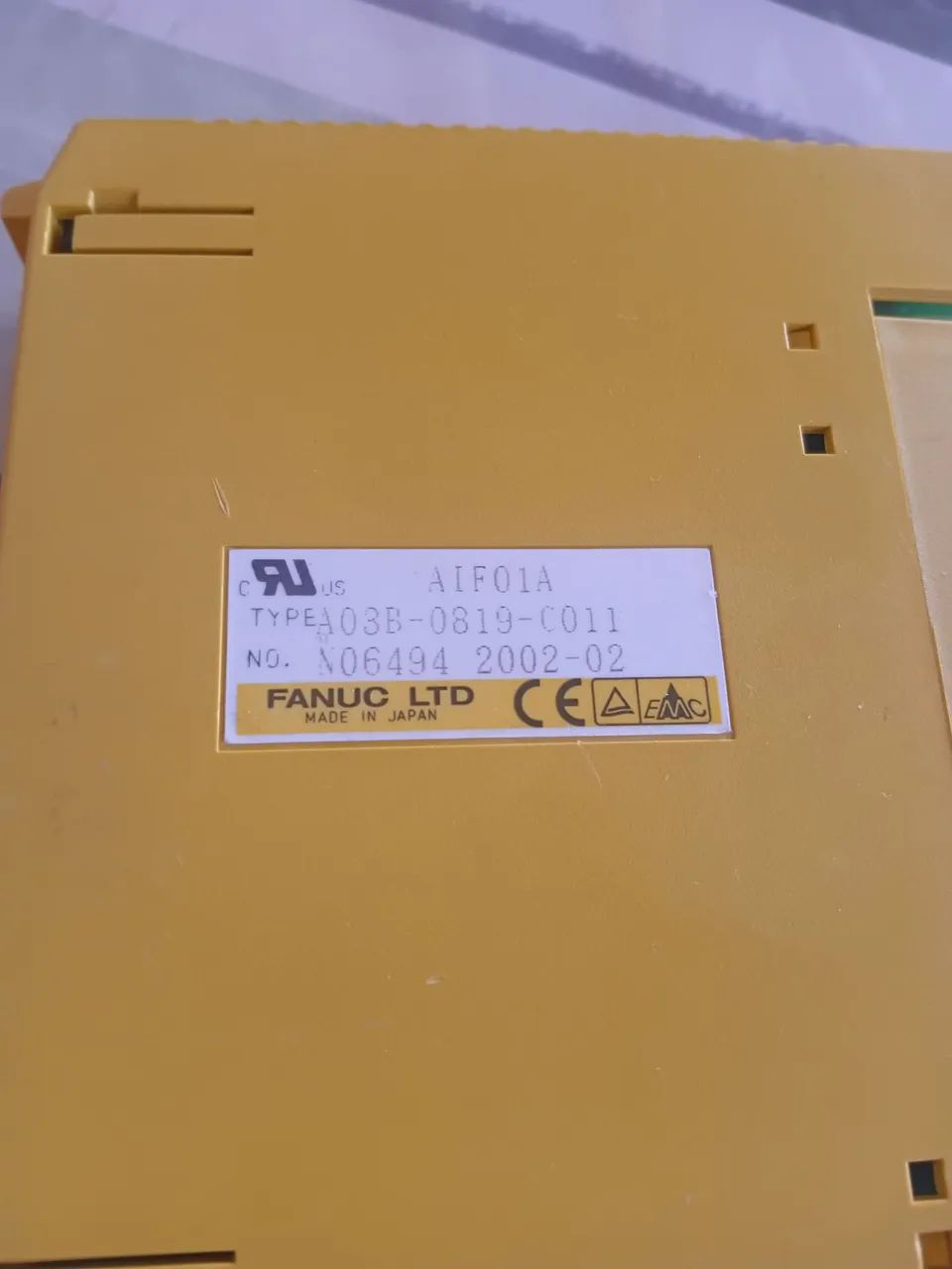 Ao 3b 0819 c11 fanuc