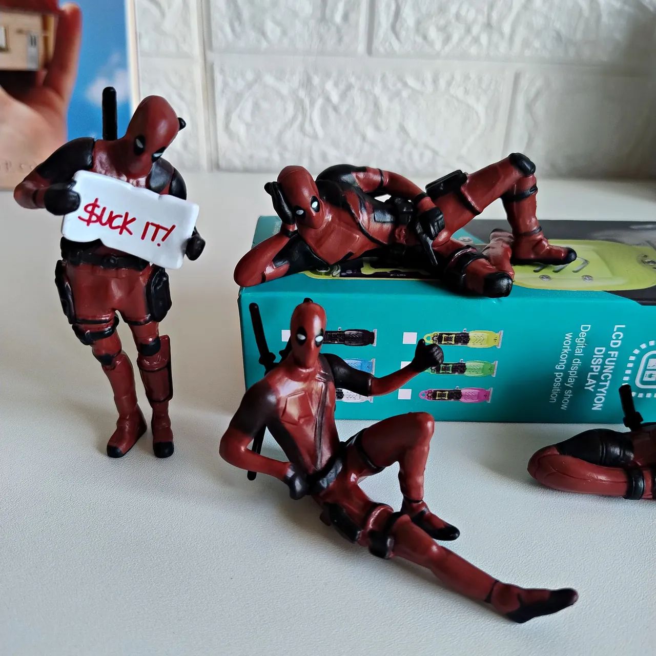 Deadpool Action Figures para decorações divertidas - Foto 2