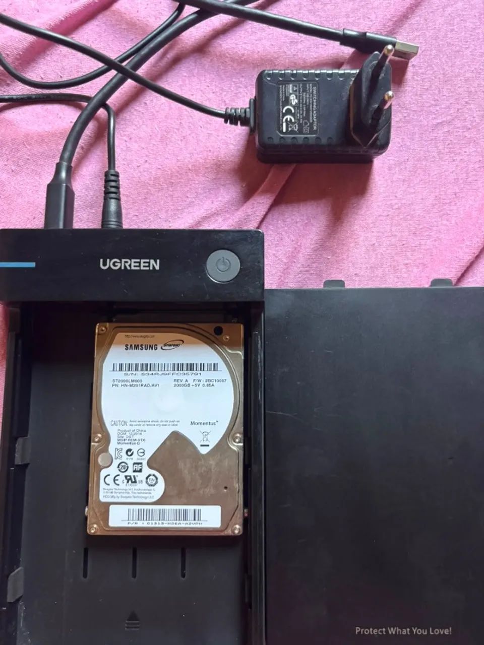 CASE HD UGREEN + HD 2 TB SAMSUNG - Foto 2