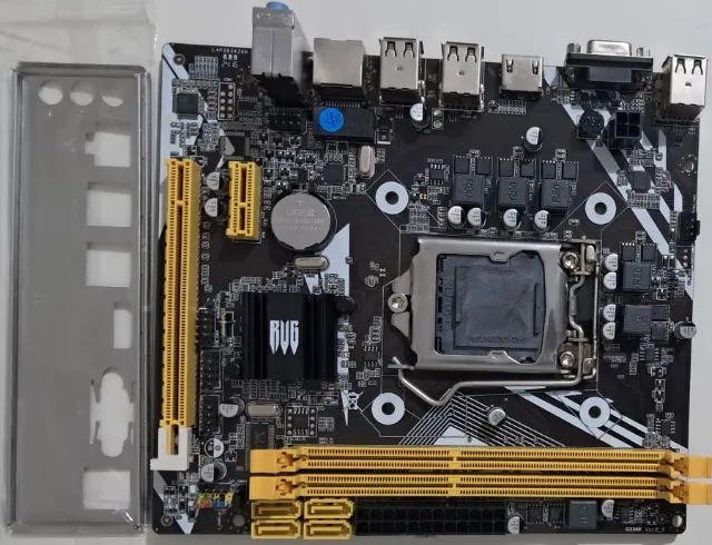 Placa mãe Revenger H55 LGA 1156 DDR3 - Micro-atx - Usada