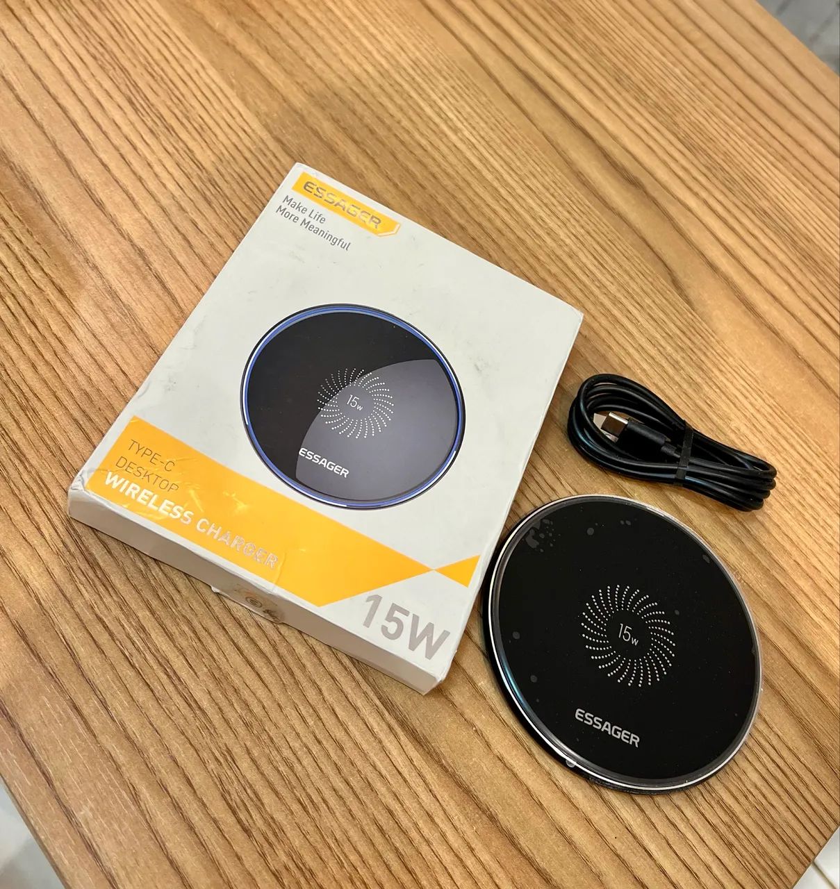 CARREGADOR POR INDUÇÃO ESSAGER 15W