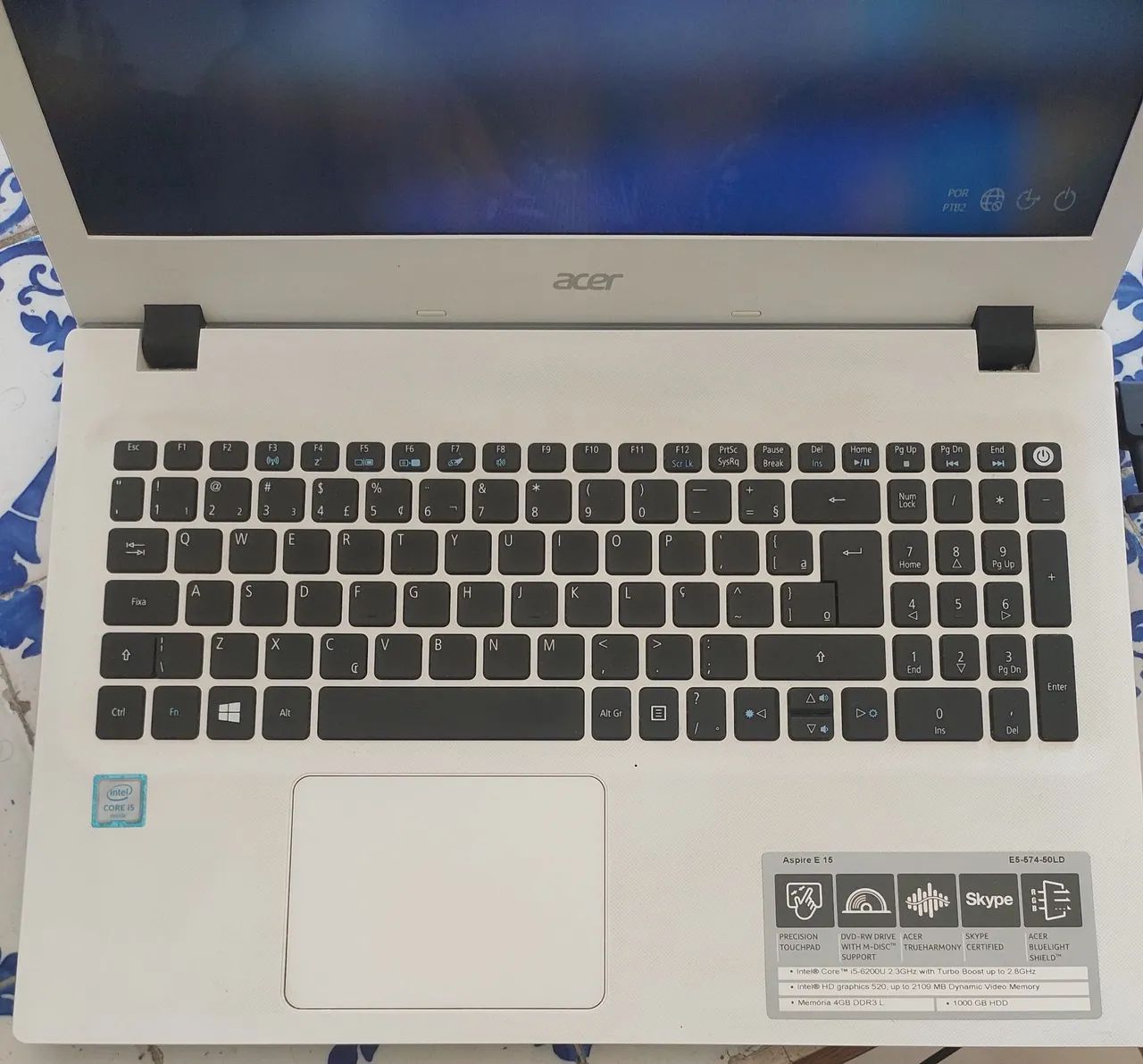 Acer Aspire E15 i5 - SSD 480GB - 6GB RAM - Windows 11 - Foto 3
