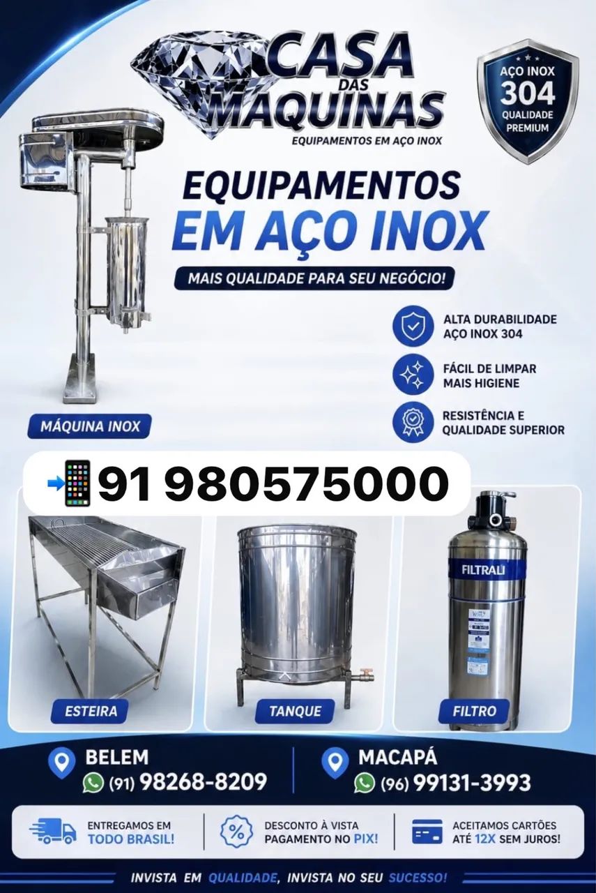 Máquina de açaí inox  - Foto 5